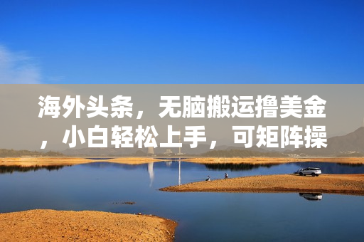海外头条，无脑搬运撸美金，小白轻松上手，可矩阵操作，轻松月入1W+