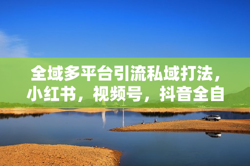 全域多平台引流私域打法，小红书，视频号，抖音全自动获客，截流自