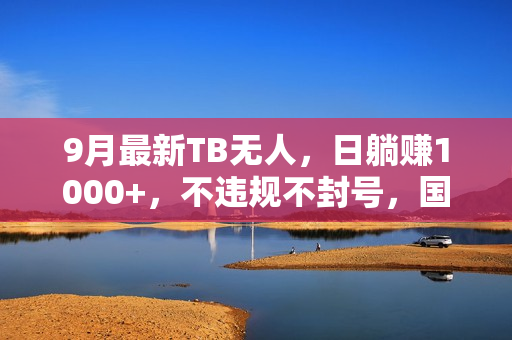 9月最新TB无人，日躺赚1000+，不违规不封号，国庆假期也能躺！