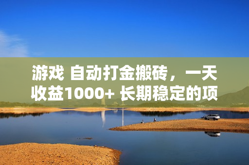 游戏 自动打金搬砖，一天收益1000+ 长期稳定的项目