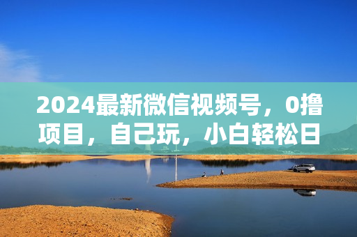 2024最新微信视频号，0撸项目，自己玩，小白轻松日入三位数