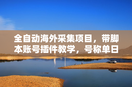 全自动海外采集项目，带脚本账号插件教学，号称单日200+