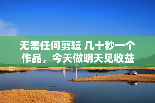 无需任何剪辑 几十秒一个作品，今天做明天见收益