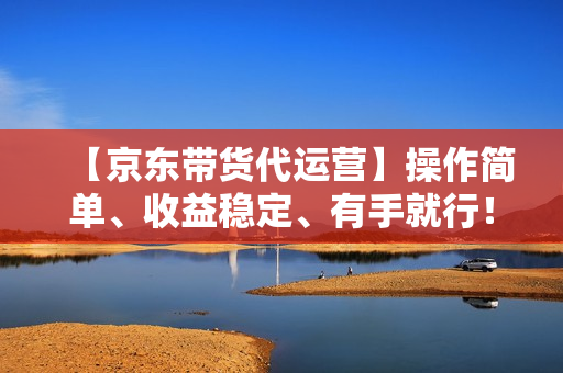 【京东带货代运营】操作简单、收益稳定、有手就行！轻松实现日入1000+
