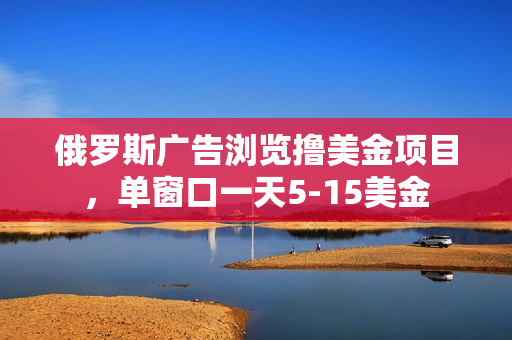 俄罗斯广告浏览撸美金项目，单窗口一天5-15美金