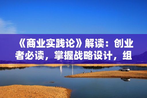 《商业实践论》解读：创业者必读，掌握战略设计，组织扩展，战术实施精髓
