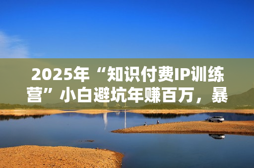 2025年“知识付费IP训练营”小白避坑年赚百万，暴力引流，闪电成交