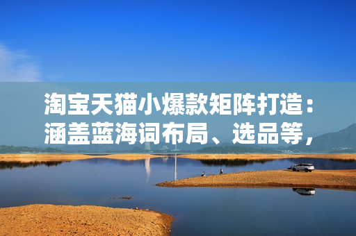 淘宝天猫小爆款矩阵打造：涵盖蓝海词布局、选品等，助力店铺销量飙升
