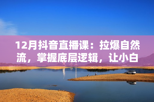 12月抖音直播课：拉爆自然流，掌握底层逻辑，让小白主播快速起号