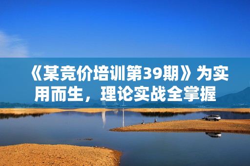 《某竞价培训第39期》为实用而生，理论实战全掌握