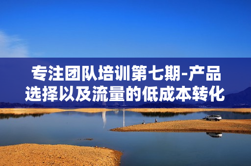 专注团队培训第七期-产品选择以及流量的低成本转化