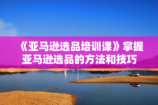 《亚马逊选品培训课》掌握亚马逊选品的方法和技巧