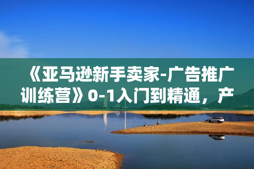 《亚马逊新手卖家-广告推广训练营》0-1入门到精通，产品运营系统课