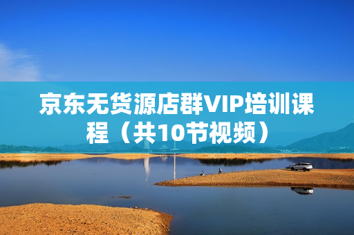 京东无货源店群VIP培训课程（共10节视频）