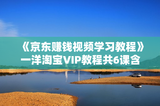 《京东赚钱视频学习教程》一洋淘宝VIP教程共6课含课件