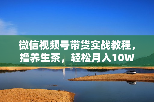 微信视频号带货实战教程，撸养生茶，轻松月入10W+