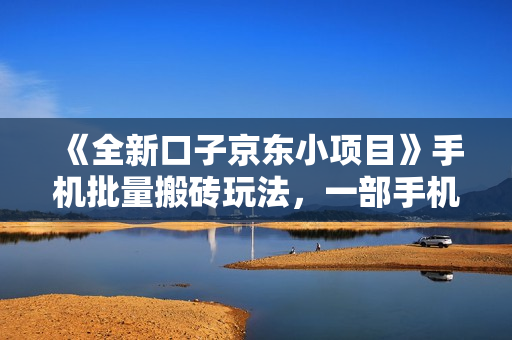 《全新口子京东小项目》手机批量搬砖玩法，一部手机日撸2000+