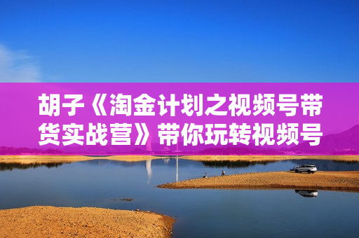 胡子《淘金计划之视频号带货实战营》带你玩转视频号
