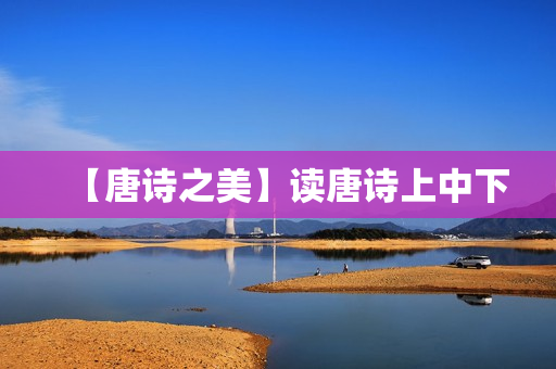 【唐诗之美】读唐诗上中下