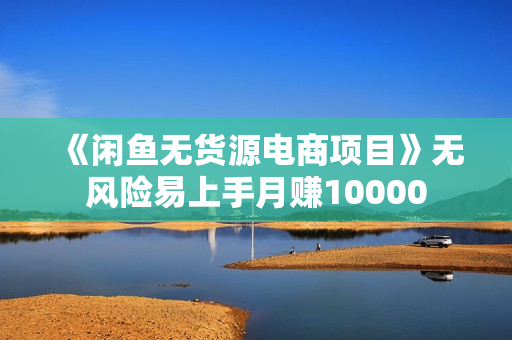 《闲鱼无货源电商项目》无风险易上手月赚10000