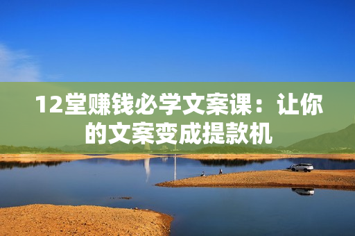 12堂赚钱必学文案课：让你的文案变成提款机