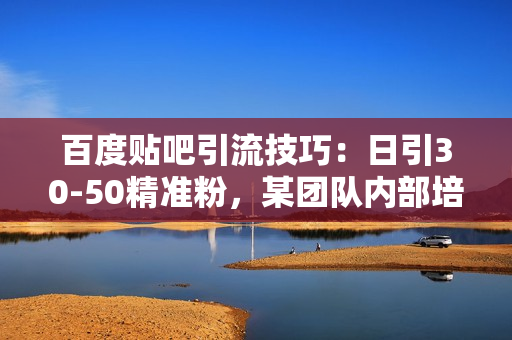 百度贴吧引流技巧：日引30-50精准粉，某团队内部培训课程