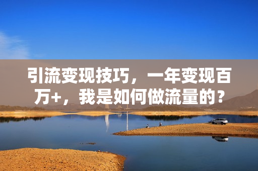 引流变现技巧，一年变现百万+，我是如何做流量的？