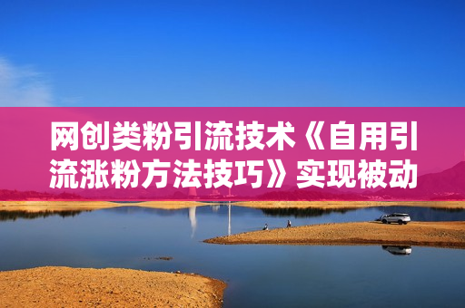 网创类粉引流技术《自用引流涨粉方法技巧》实现被动流量变现