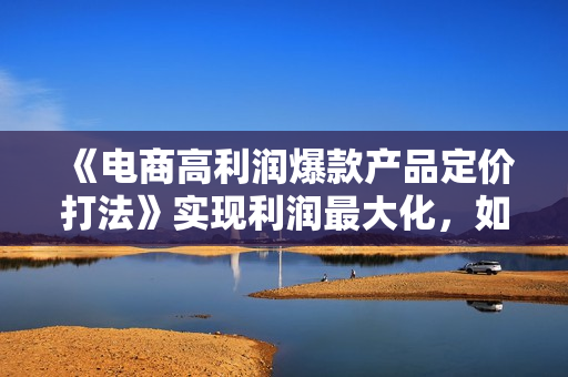 《电商高利润爆款产品定价打法》实现利润最大化，如何赚到三百万