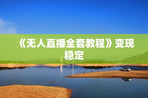 《无人直播全套教程》变现稳定