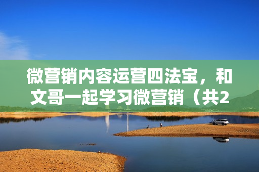 微营销内容运营四法宝，和文哥一起学习微营销（共20节视频-无水印）