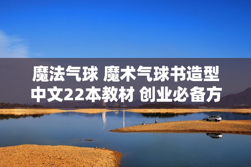 魔法气球 魔术气球书造型中文22本教材 创业必备方法 送视频教程