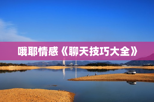 哦耶情感《聊天技巧大全》