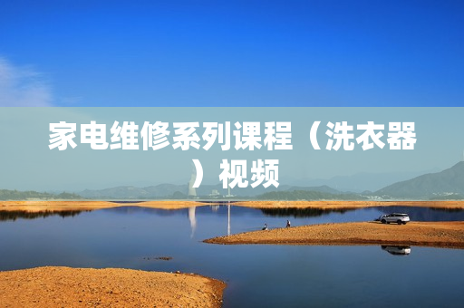 家电维修系列课程（洗衣器）视频