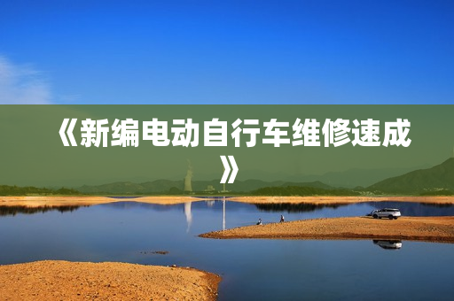 《新编电动自行车维修速成》