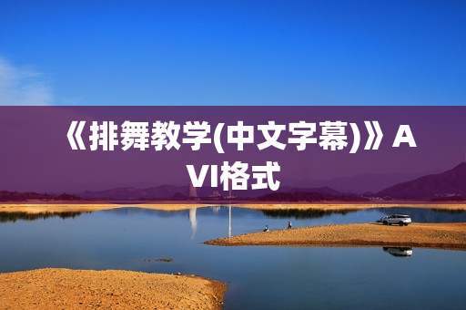 《排舞教学(中文字幕)》AVI格式