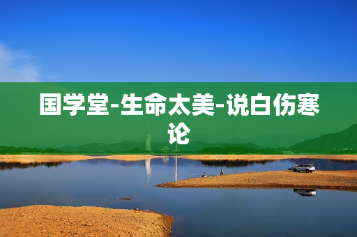 国学堂-生命太美-说白伤寒论