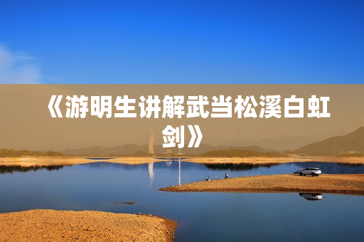 《游明生讲解武当松溪白虹剑》