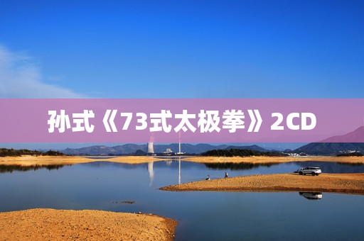孙式《73式太极拳》2CD