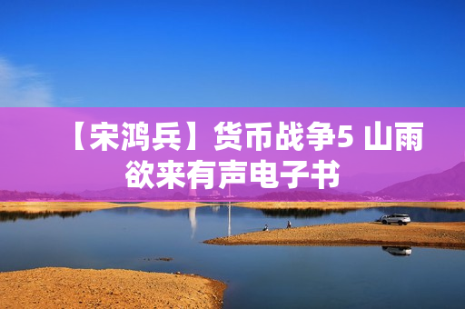 【宋鸿兵】货币战争5 山雨欲来有声电子书