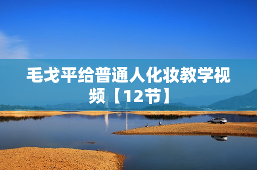 毛戈平给普通人化妆教学视频【12节】