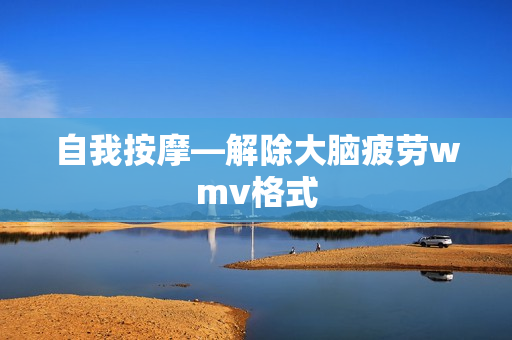 自我按摩—解除大脑疲劳wmv格式