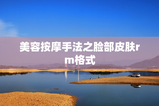 美容按摩手法之脸部皮肤rm格式