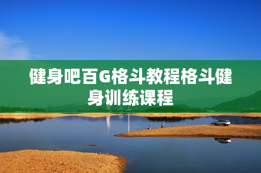 健身吧百G格斗教程格斗健身训练课程