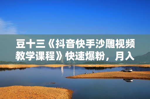 豆十三《抖音快手沙雕视频教学课程》快速爆粉，月入10万+
