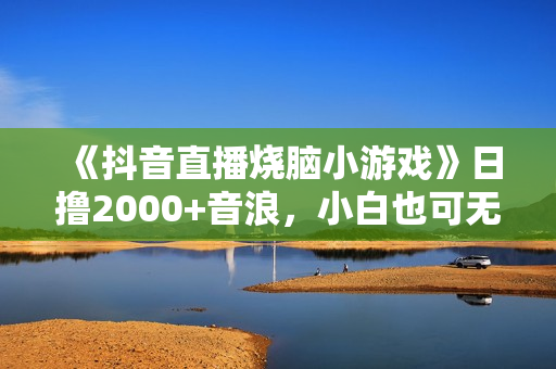 《抖音直播烧脑小游戏》日撸2000+音浪，小白也可无脑操作