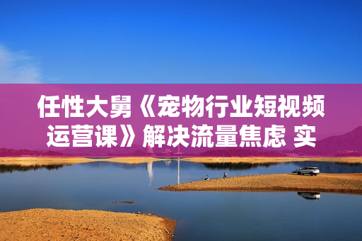 任性大舅《宠物行业短视频运营课》解决流量焦虑 实现降本增效